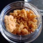 cannabis extraction - crumble