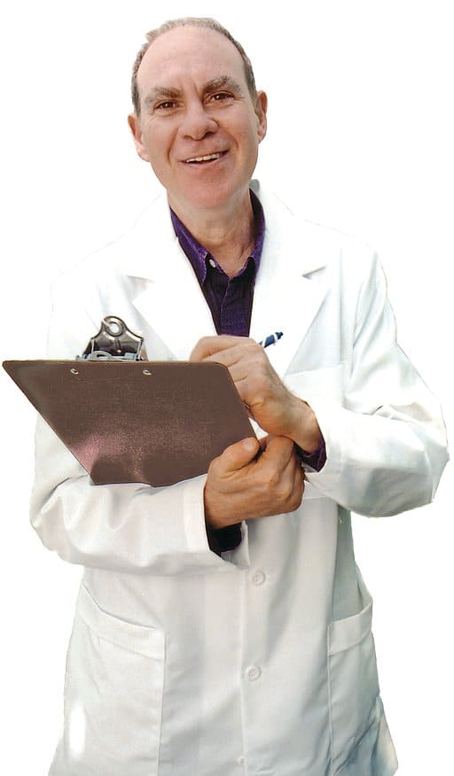 Meet Ed Rosenthal 1 Introducing Ed Rosenthal. Ed standing with a clipboard.