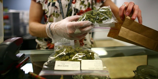 Medical Cannabis and Qualifying Conditions. Women packing weed.