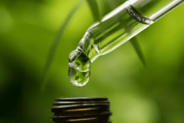 cannabis tincture with green background, how to test for cannabis potency