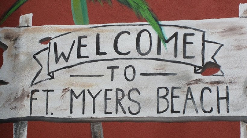 Cannabis Certification in Fort Myers 1 Marijuana Certification in Fort Myers. Welcome to Ft. Myers Beach sign.