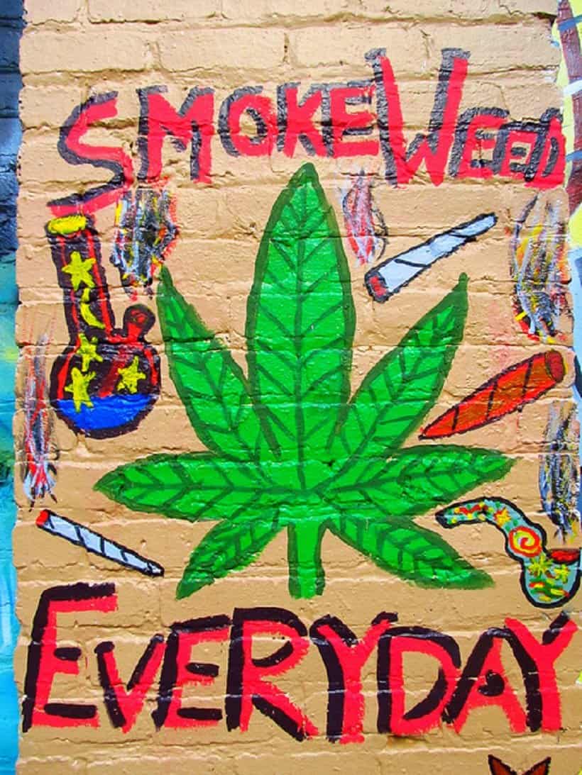 How to Apply Proper Pot Etiquette. Smoke weed everyday sign.