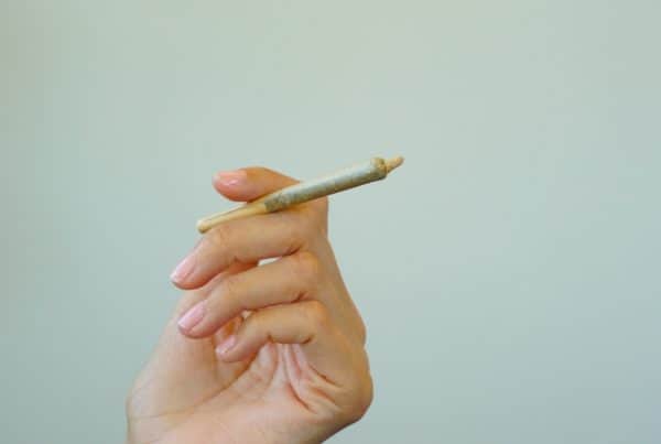 hand holding a joint, where to smoke weed in Las Vegas