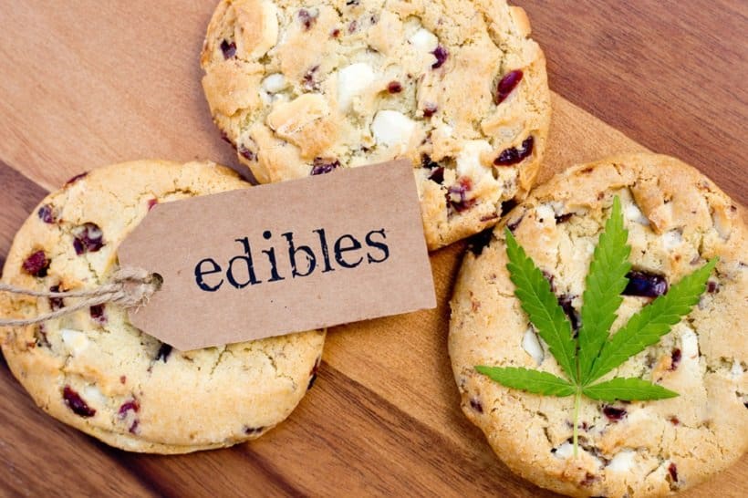 Stigma on Cannabis Edibles is Declining 1 Stigma on Marijuana Edibles is Declining. Cookies with marijuana leaf.