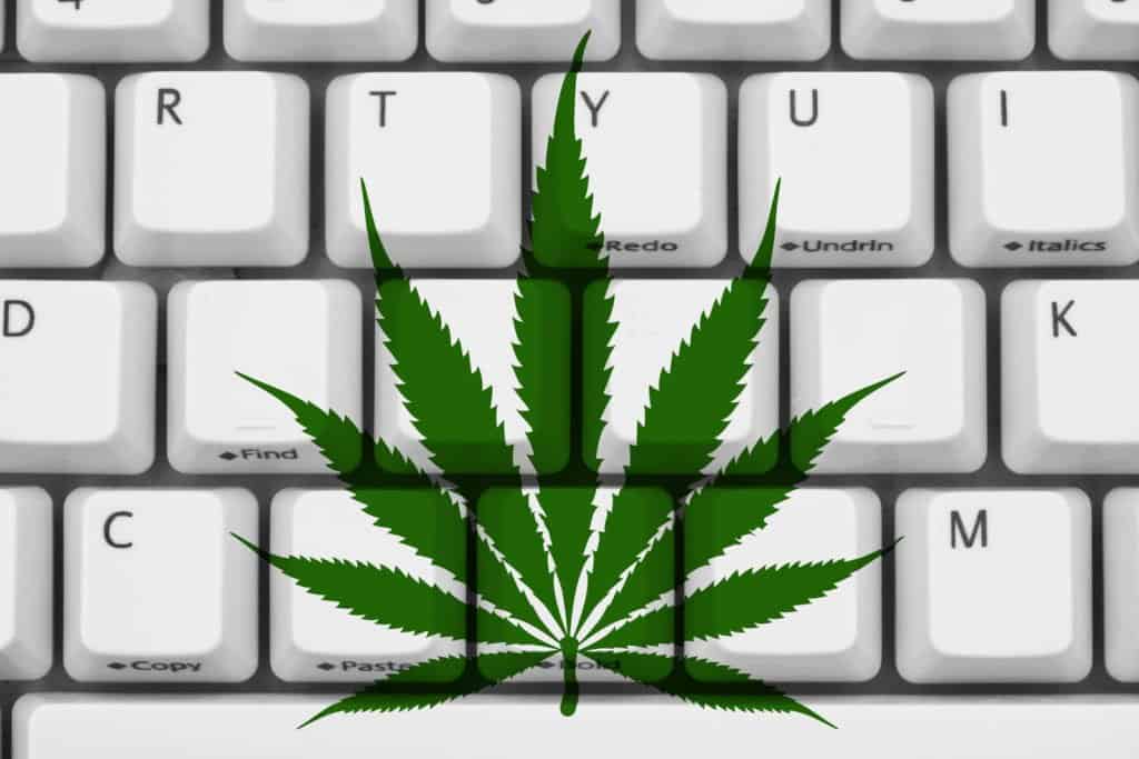 Discover the Top Five Benefits of Online Cannabis Learning 1 Discover the Top Five Benefits of Online Marijuana Learning. Keyboard with marijuana leaf.