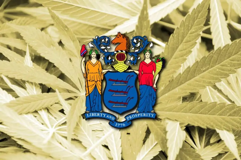 A Look at the Possibility For Legal Marijuana in New Jersey. New Jersey symbol.