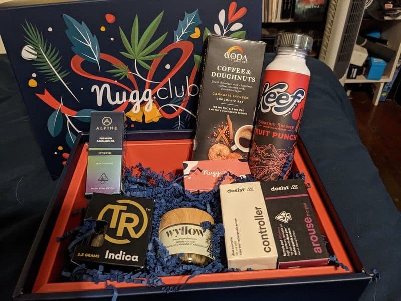 420 subscription box that comes with weed ca