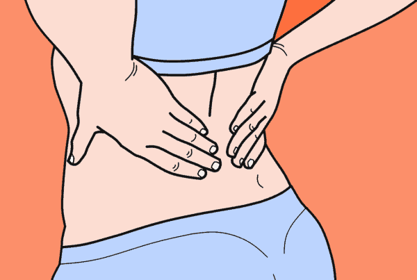 Does CBD Oil Help Sciatica Pain? Women holding her back.