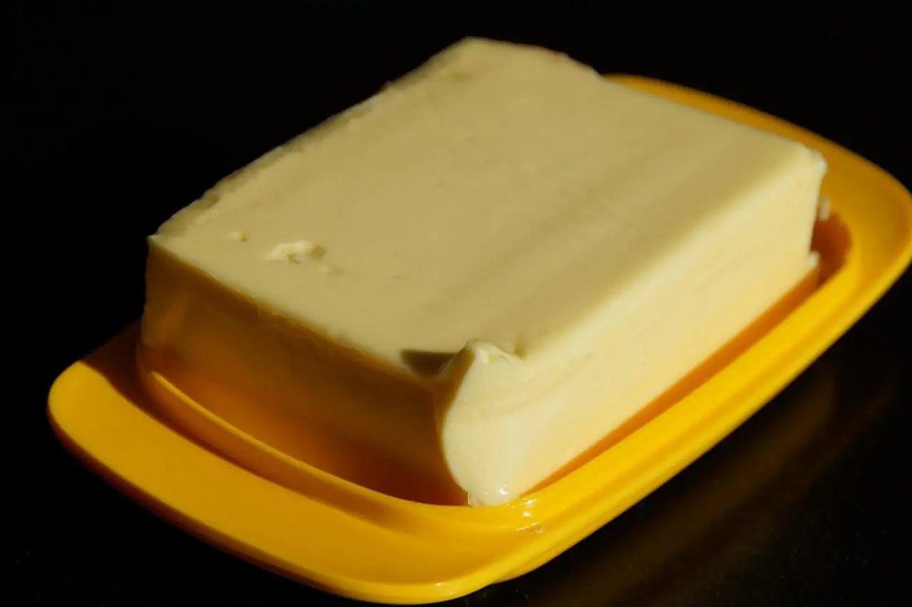 Vegan CBD Butter on yellow container