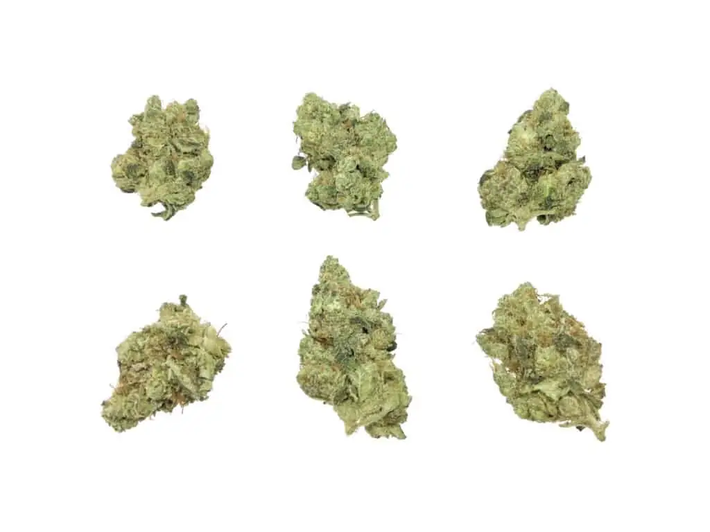 different weed strains on white background, Funny Weed Strain Names