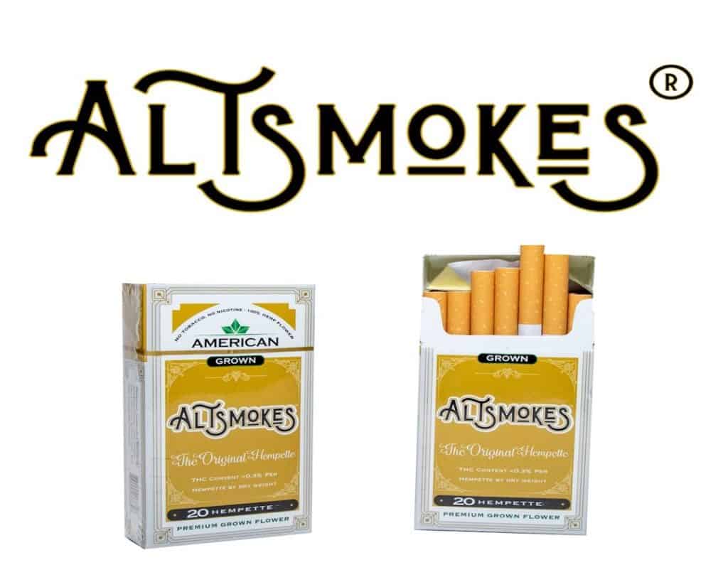 hemp cigarettes in packaging, Alt Smokes Hempettes vs Wild Hemp Hempettes