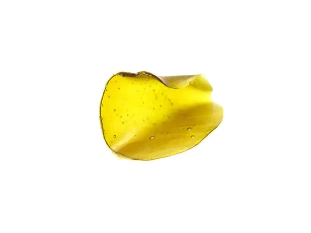 cannabis rosin on white surface, what is rosin