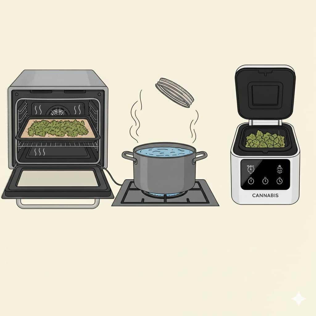 Best Cannabis Decarboxylation (Decarb) Method 1 decarb weed methods-cannabis decarboxylation methods, ardent machine, toaster oven, stovetop