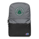 champion backpack heather grey black front 62087d45e43b0