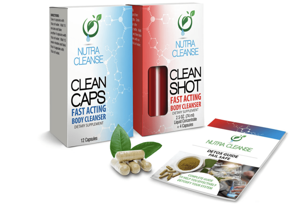 Nutra Cleanse Fail Safe Kit. Clean shot and Clean caps. 