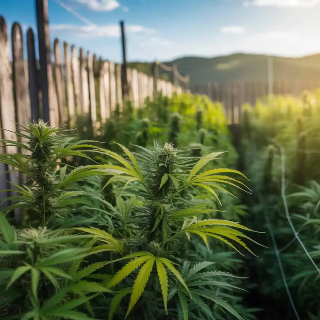 how long does it take to grow weed outdoors? an outdoor cannabis garden 