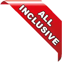 Home 5 A red ribbon with the words all inclusive on it at a cannabis college.