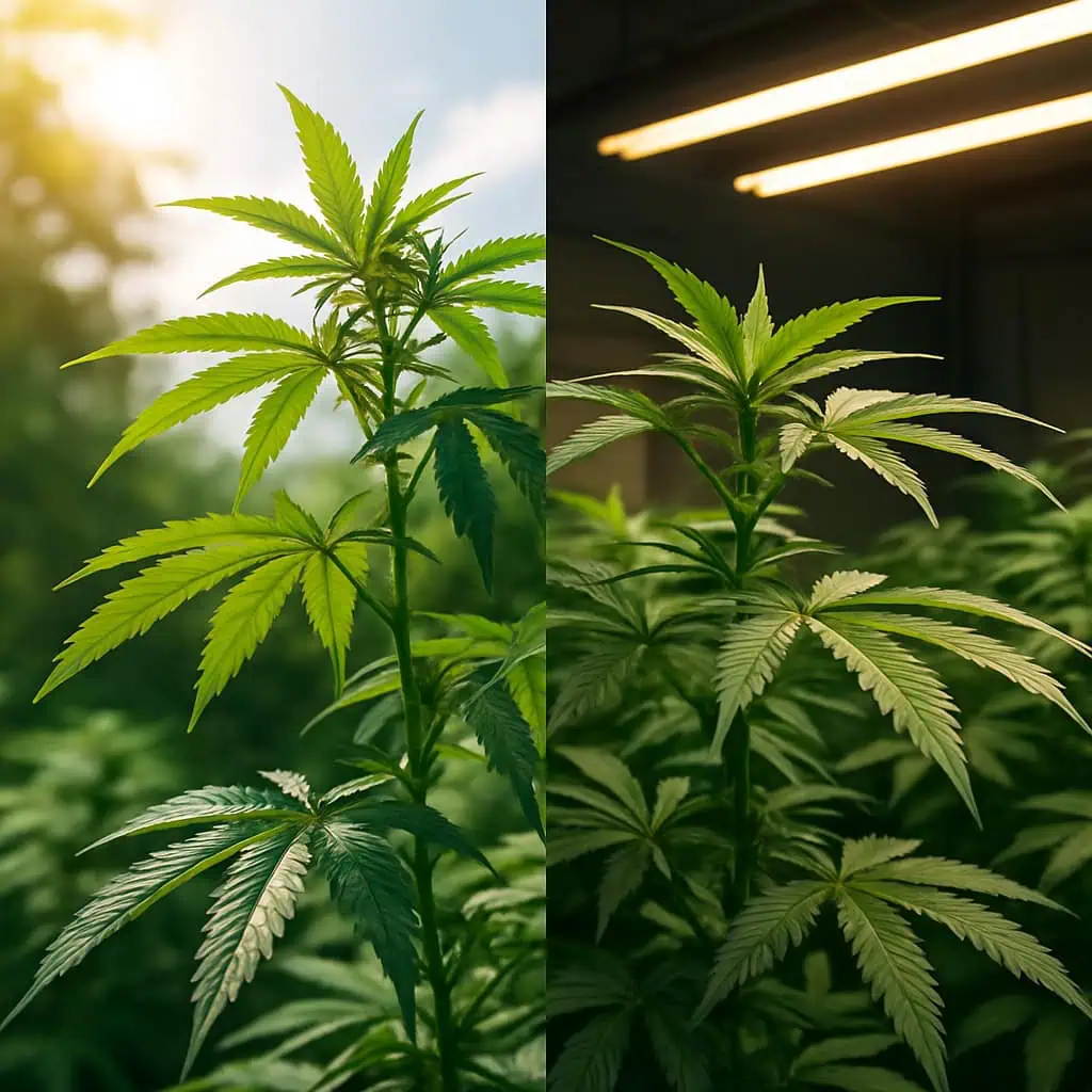 Indoor vs outdoor weed? Which is better?
