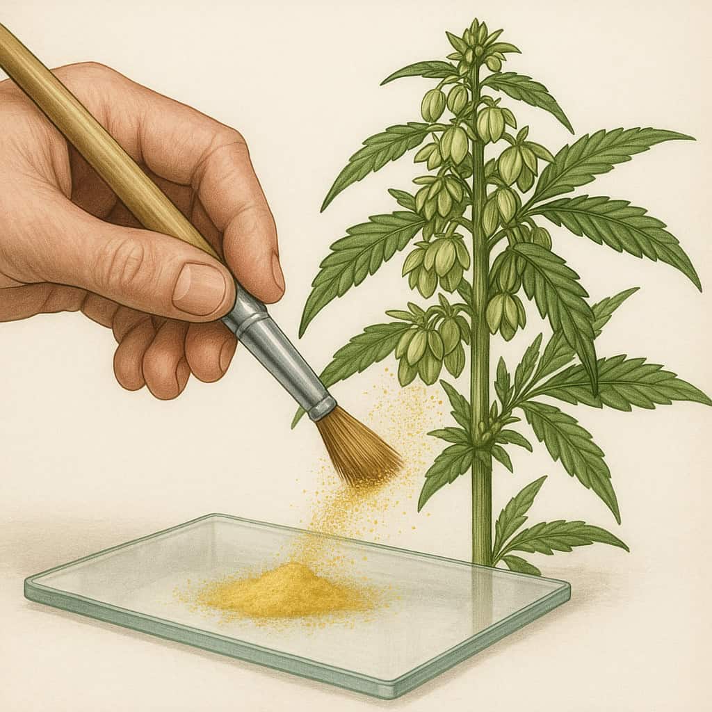 Cannabis Pollen: Collecting & Storing Guide 2025