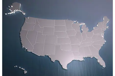 8 Popular Cannabis Jobs And Their Salaries 1 map of the USA