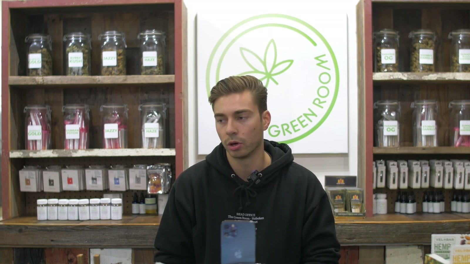 Darek Wajda, founder of The Green Room, explains what his hemp-CBD store needed to open