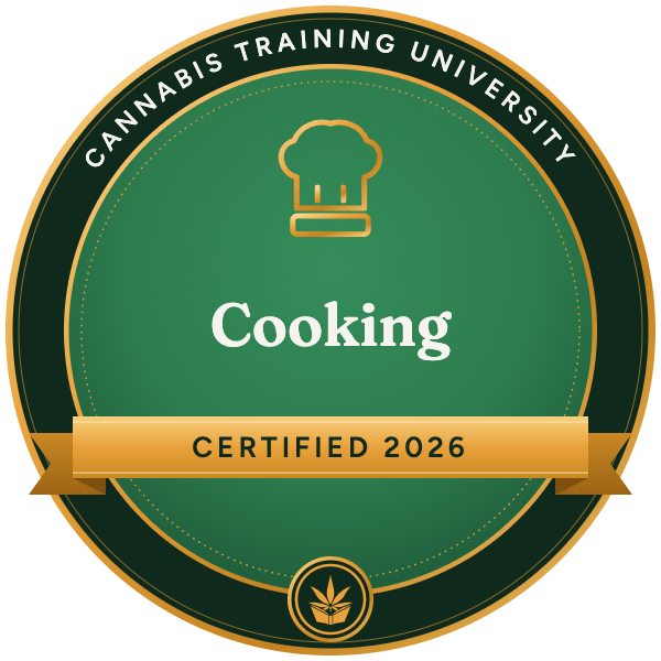 Cooking digital badge, Cannabis Training University
