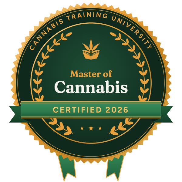 Master of Cannabis digital badge, Cannabis Training University